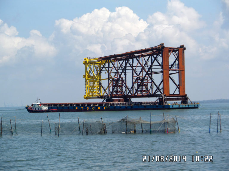 Vận chuyển, lắp đặt, vận hành và bảo dưỡng công trình biển