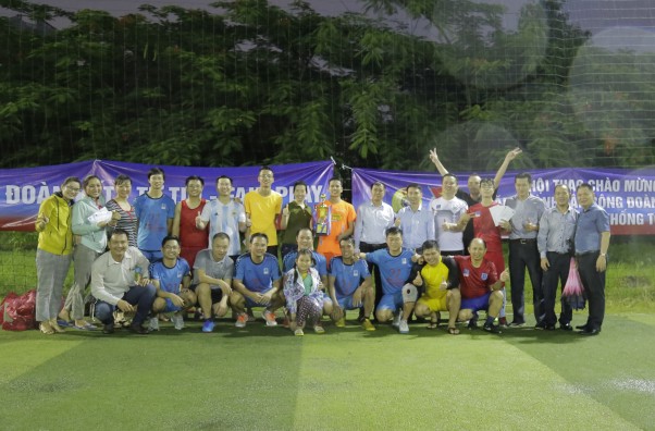 Hứng khởi Hội thao chào mừng 21 năm thành lập Tổng Công ty