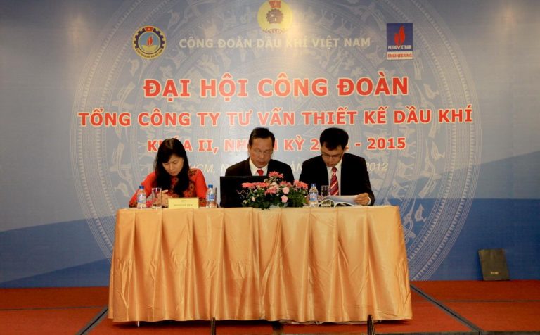 PV Engineering tổ chức thành công Đại hội Công đoàn nhiệm kỳ 2012 – 2015