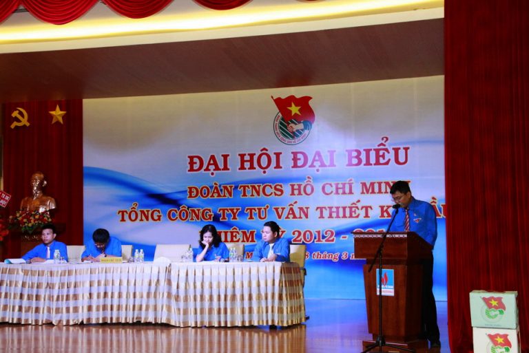 Tin ảnh: Đại hội Đoàn Tổng công ty Tư vấn Thiết kế Dầu khí