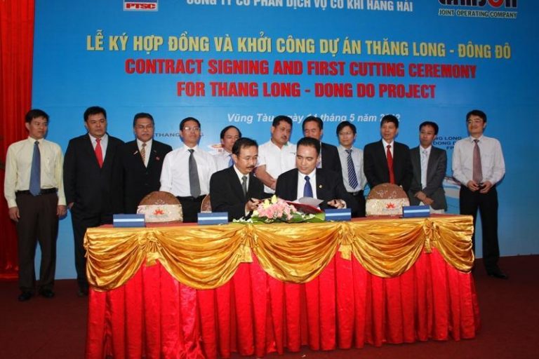 PVE: Ký hợp đồng thiết kế chi tiết dự án Thăng Long – Đông Đô _en