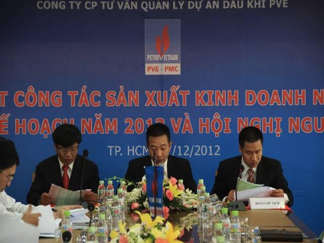 PVE-PMC Hoàn thành đạt kế hoạch sản xuất kinh doanh năm 2012